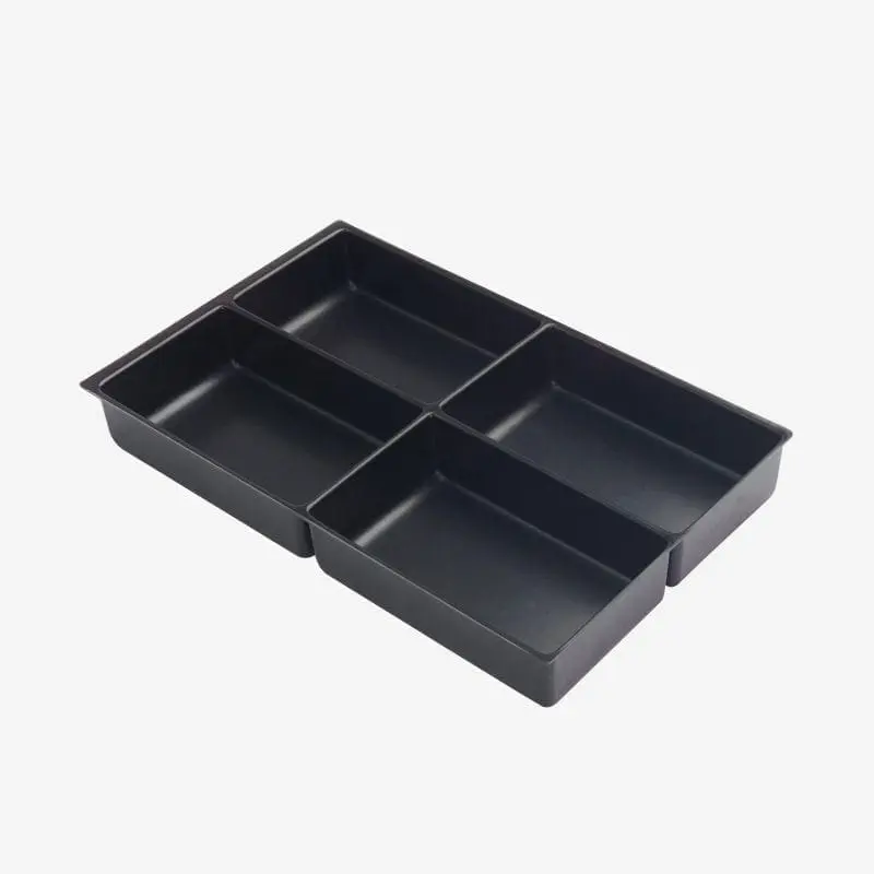 Bisley 4 compartment insert tray with label slots inside a Multidrawer unit