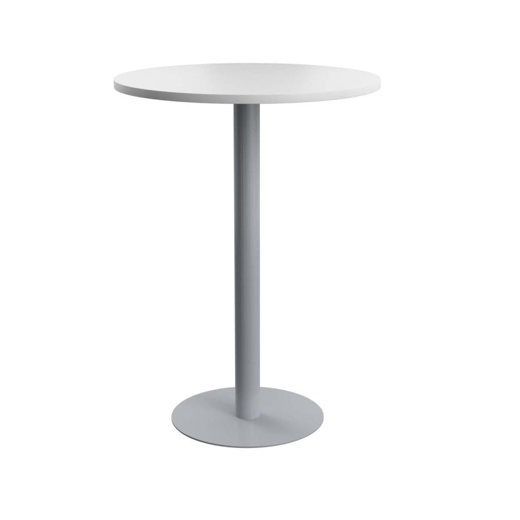 Contract Table High with round base and tall profile