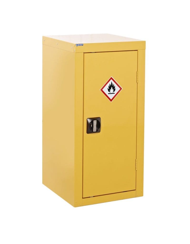 Hazardous substance storage cabinet with 1 shelf – 900 x 460 x 460