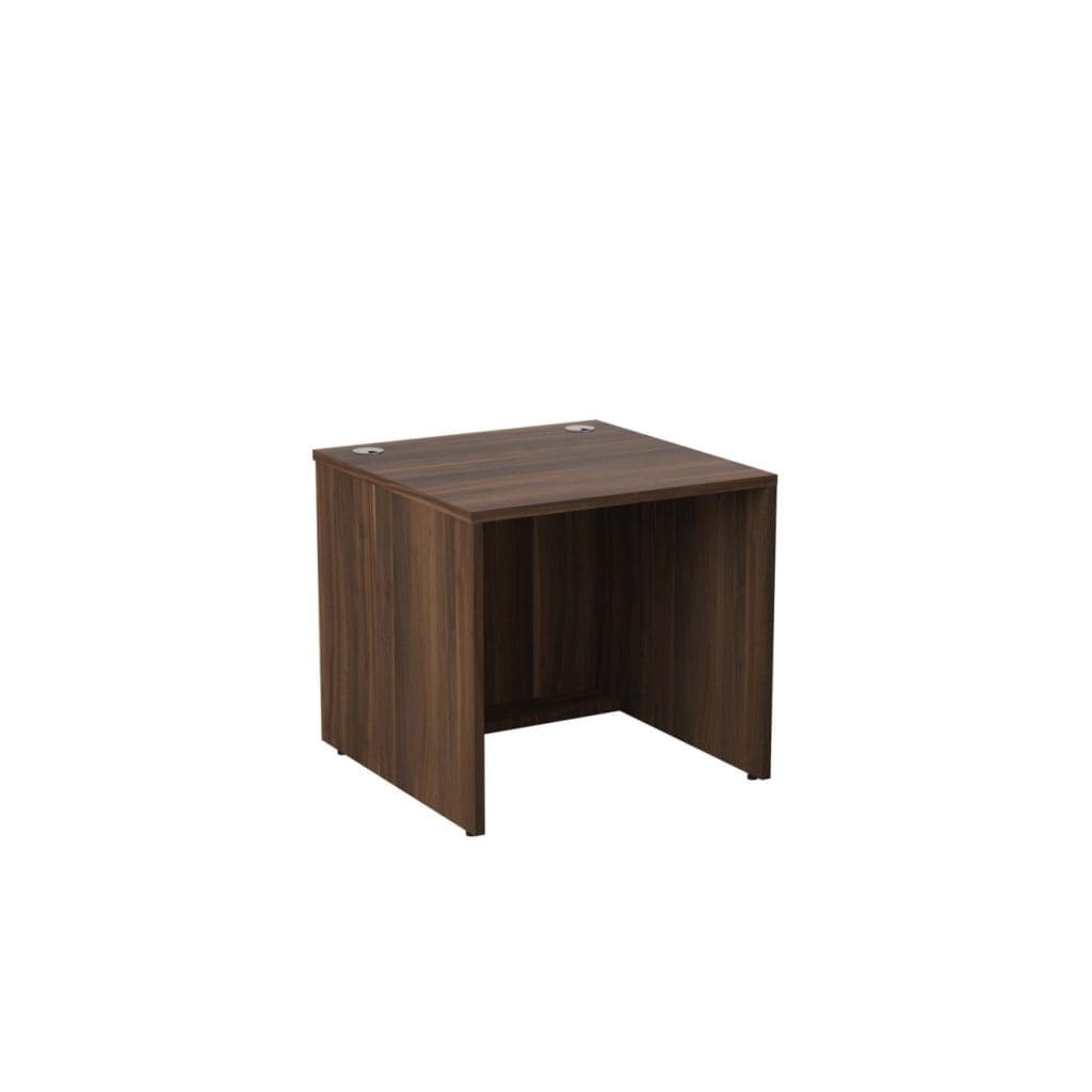 Modular straight base reception unit with 25mm top and white finish