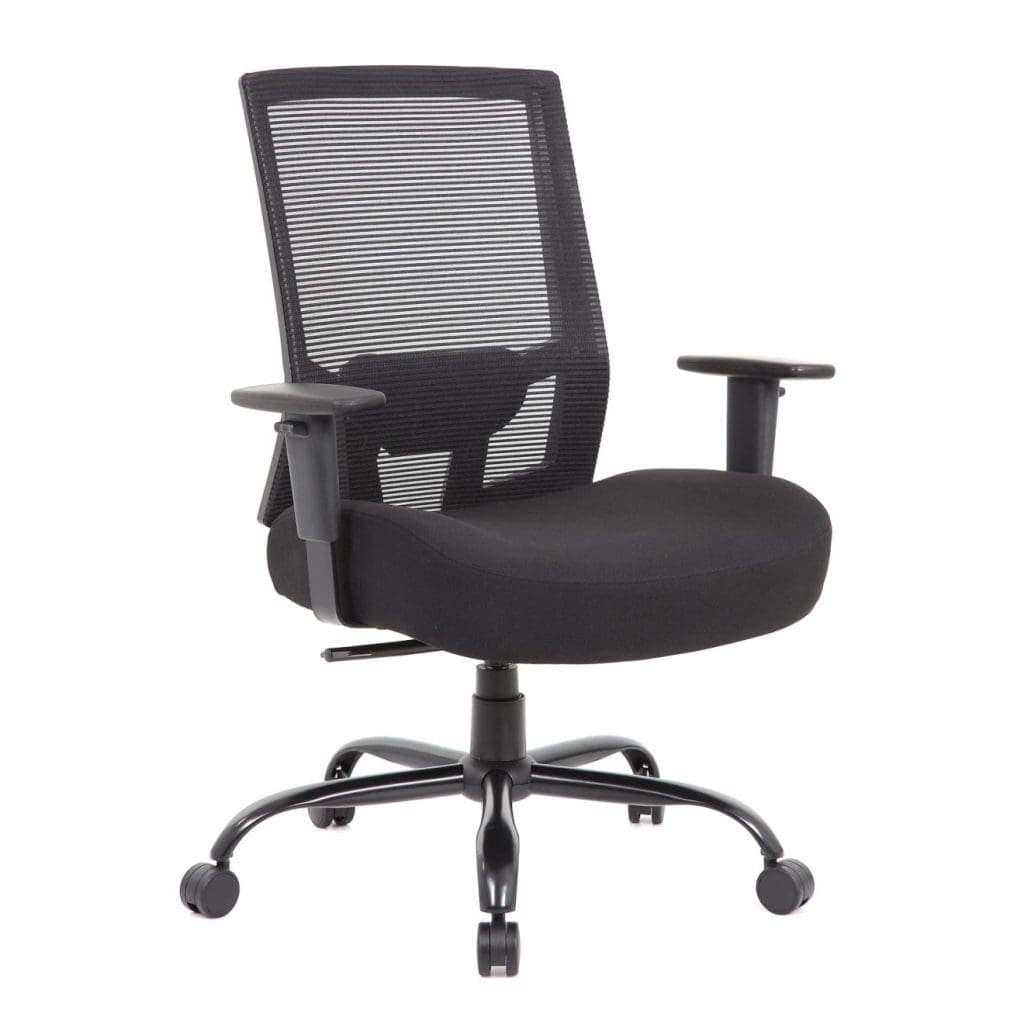Isla Bariatric Mesh Office Chair with adjustable lumbar and arms, 27 stone rated