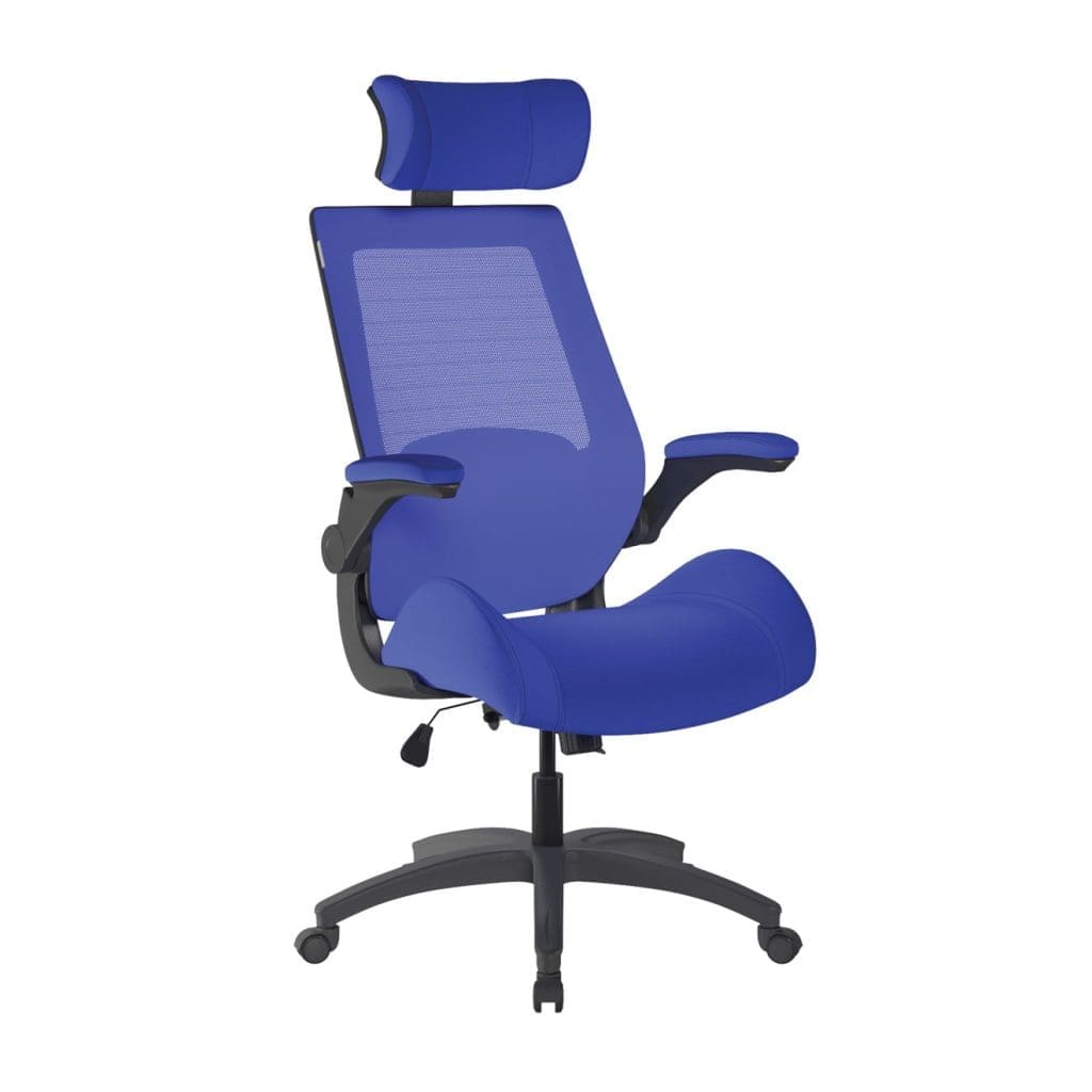 24-hour mesh task chair with high back and heavy-duty frame